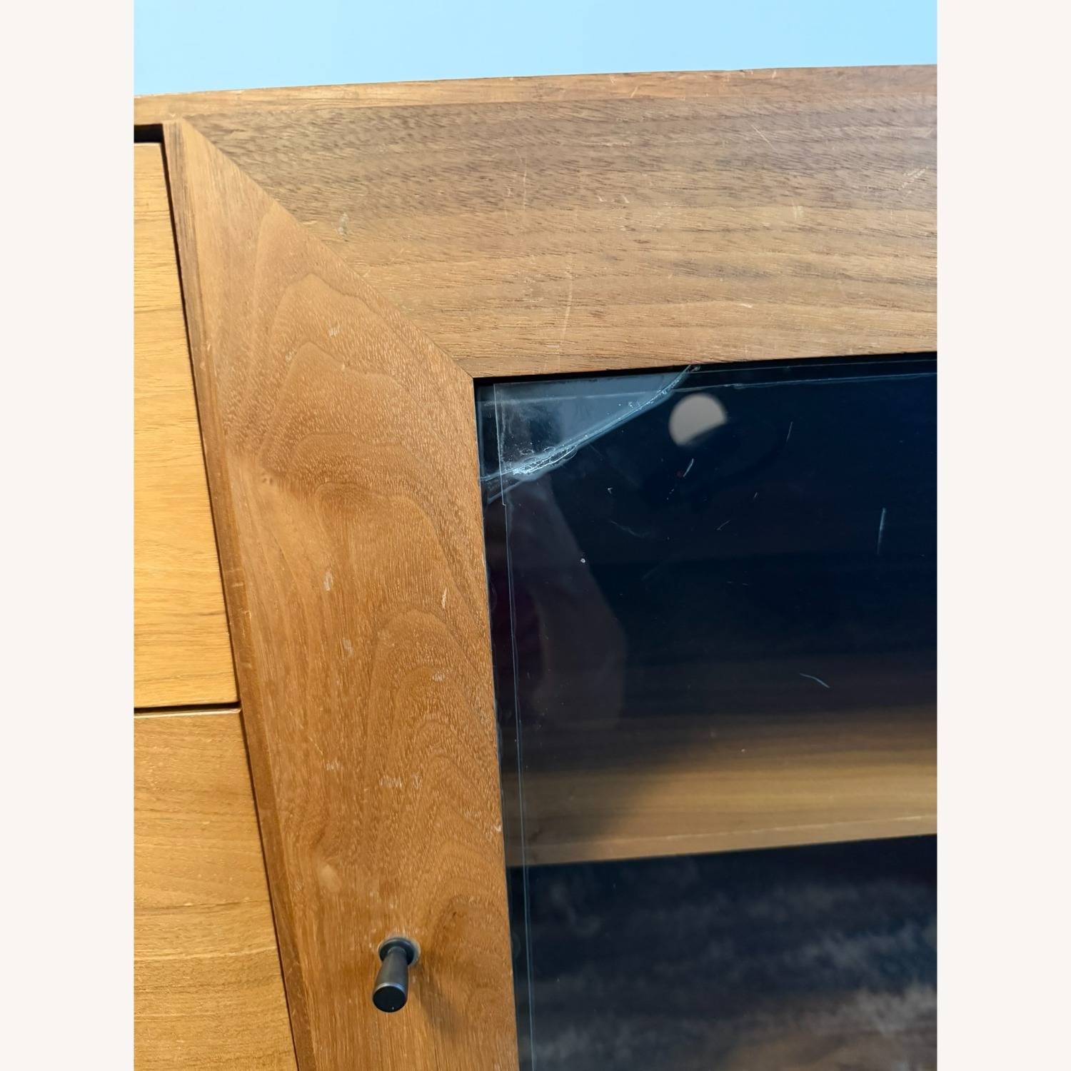 Room & Board Light Brown Wood Media Storage - image-4