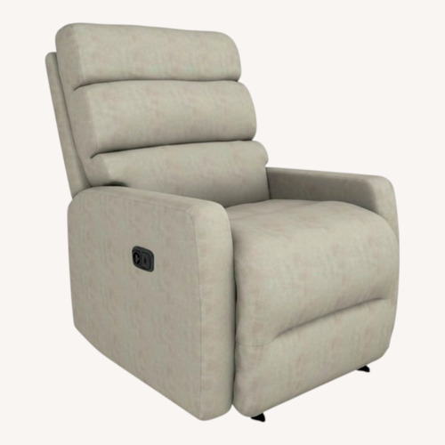 Used Best Home Furnishings Light Gray Fabric Recliner for sale on AptDeco