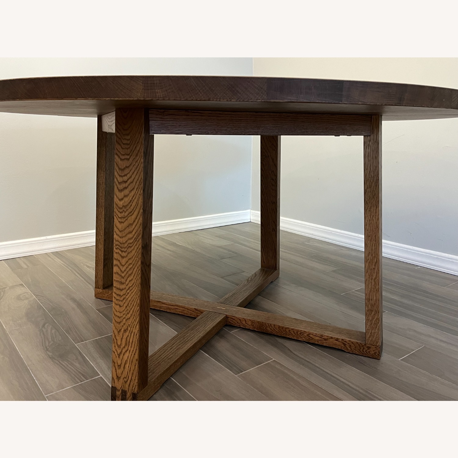 IKEA Dark Brown Wood Dining Table - image-4