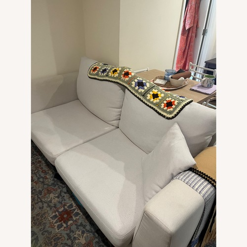 Used Wayfair Natural Fabric 2 Seater Sofa for sale on AptDeco