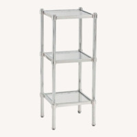 Pottery Barn Everson Floor Storage Cabinet