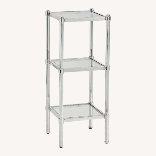 Used Pottery Barn Everson Floor Storage Cabinet for sale on AptDeco