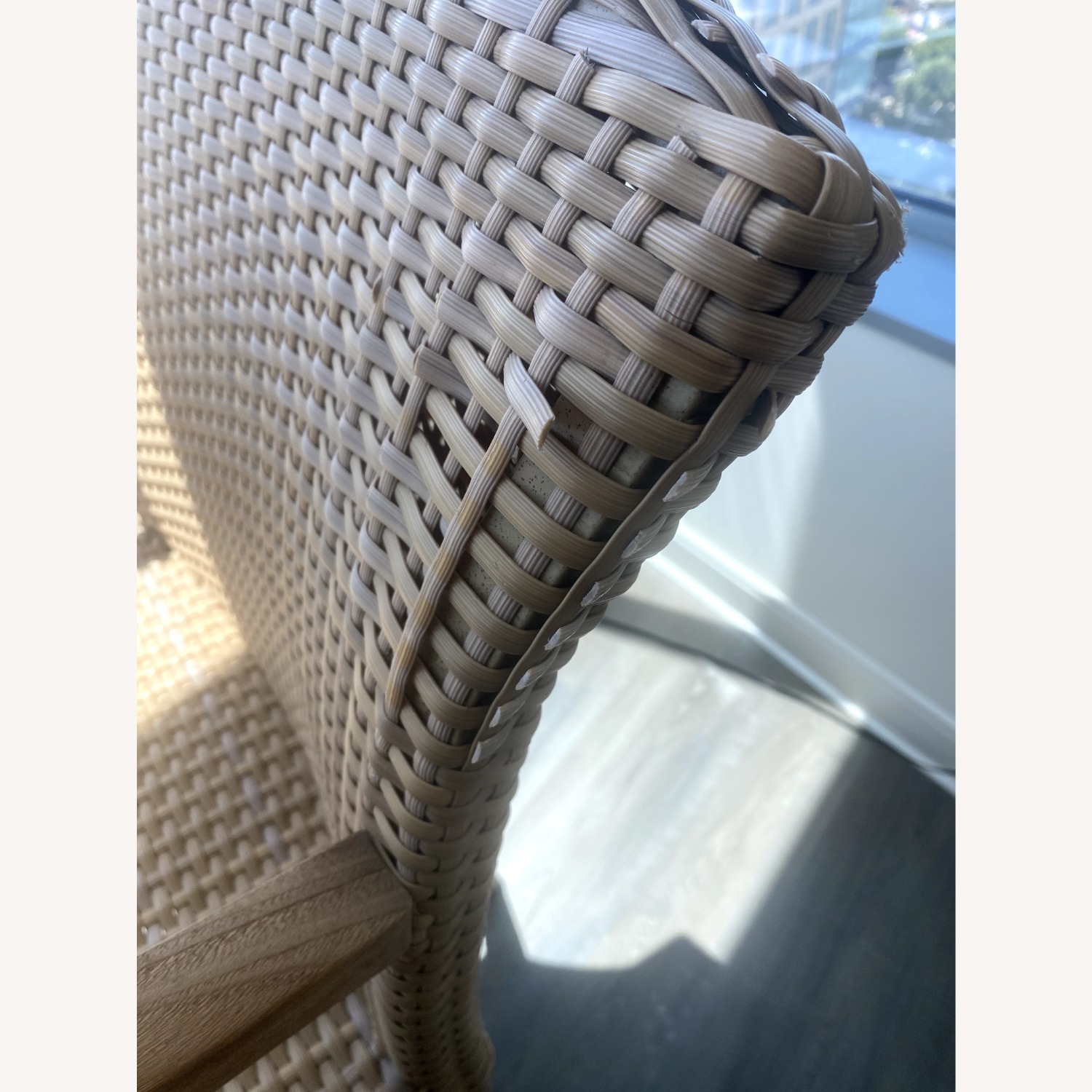 Gloster Light Brown Outdoor Dining Chairs - image-4