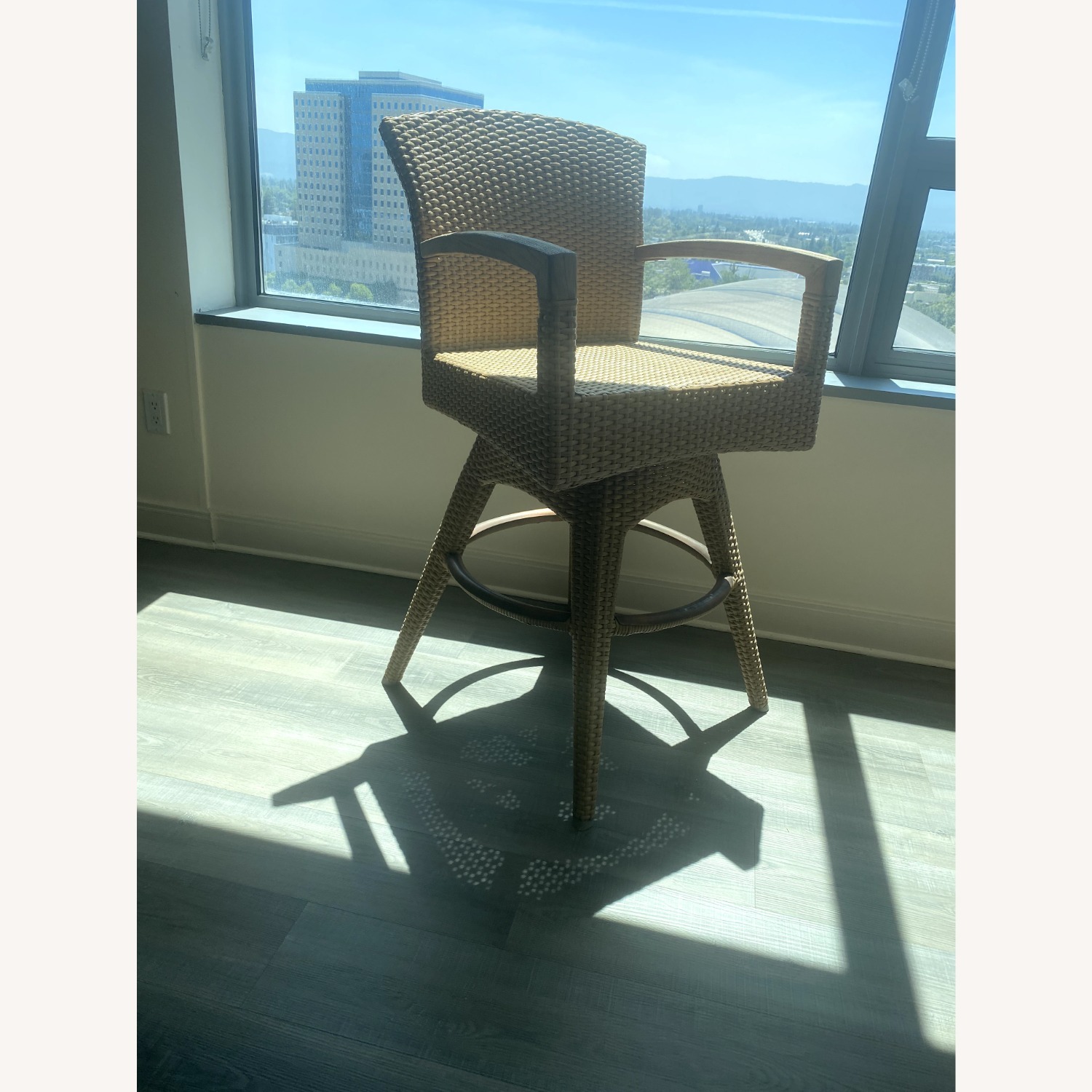 Gloster Light Brown Outdoor Dining Chairs - image-1