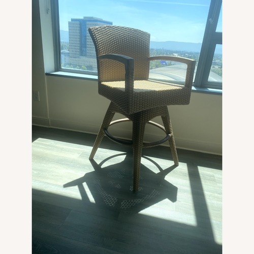 Used Gloster Light Brown Outdoor Dining Chairs for sale on AptDeco