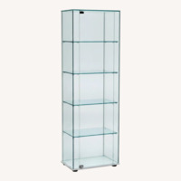 FIAM Italia Transparent Glass Bookcase