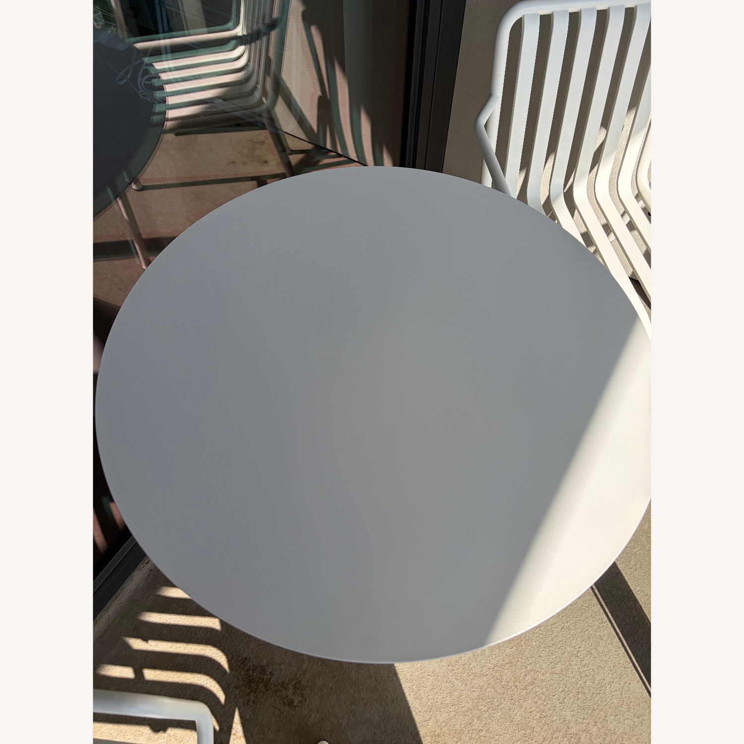 Design Within Reach White Metal Patio Furniture - image-3