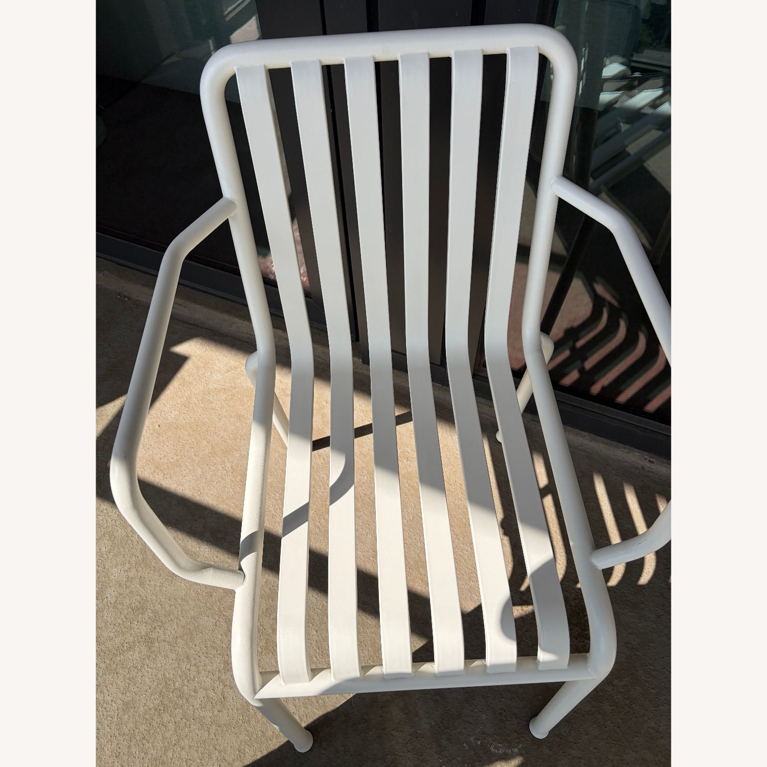 Design Within Reach White Metal Patio Furniture - image-4