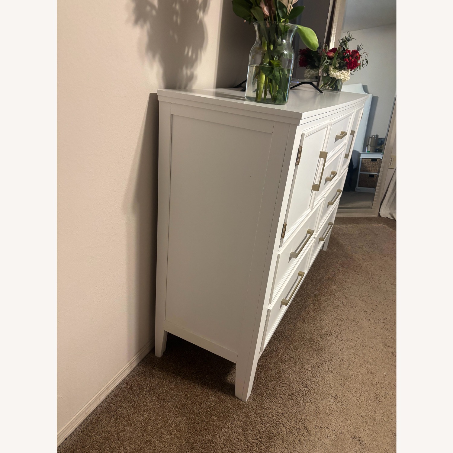 New Classic Furniture Co White Dresser - image-2