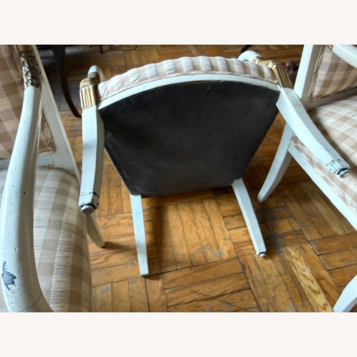 Four Chairs Wood Carved - image-15
