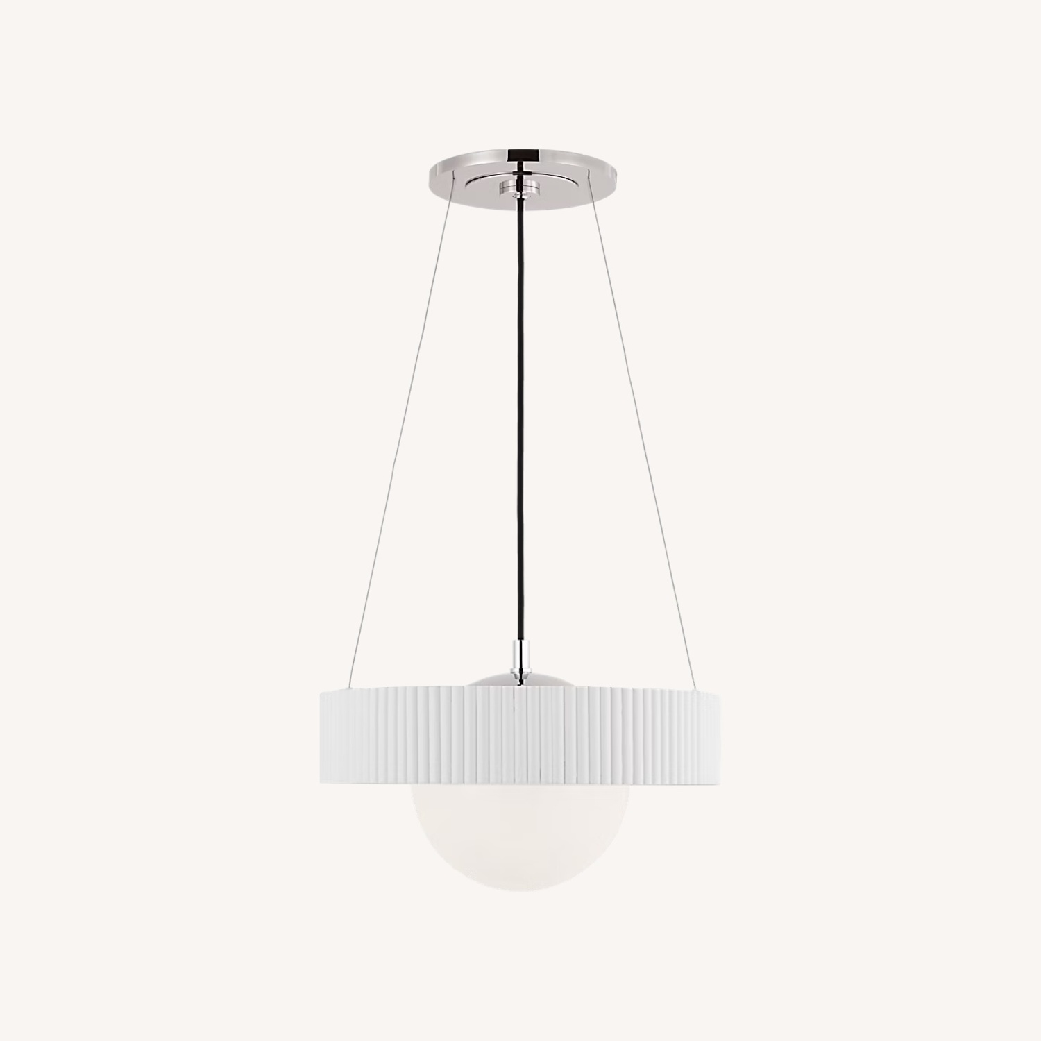 Visual Comfort Arena 18" Ring and Globe Chandelier - image-4