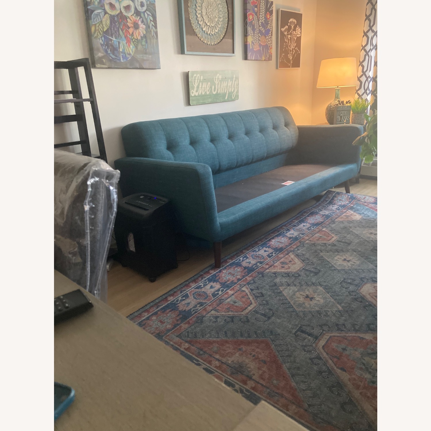Bettie Black 3+ Seater Sofa - image-2