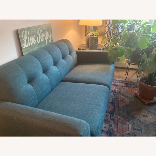 Used Bettie Black 3+ Seater Sofa for sale on AptDeco