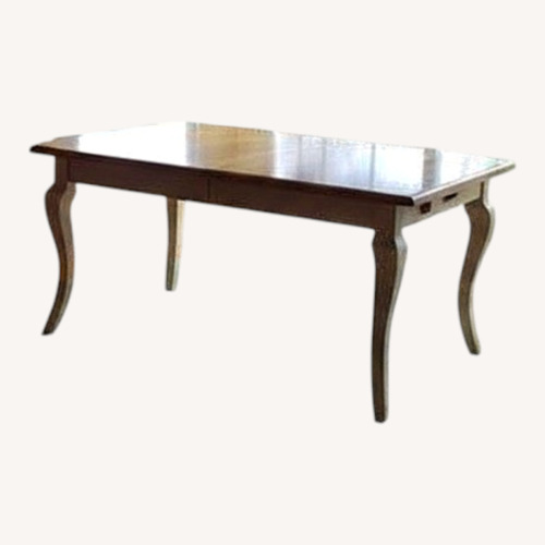 Used Bombay Company Wood Dining Table & 8 Chairs for sale on AptDeco