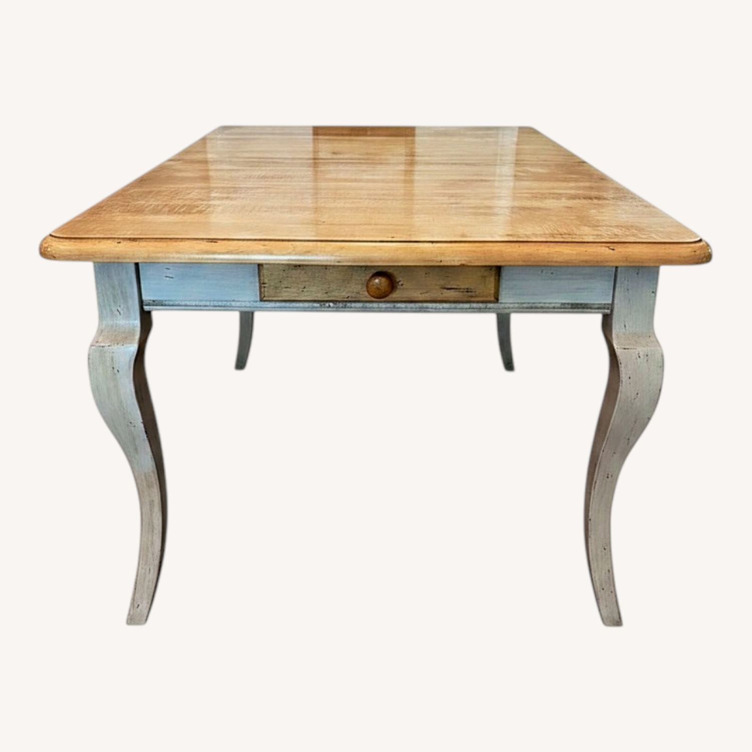 Bombay Company Wood Dining Table & 8 Chairs - image-9