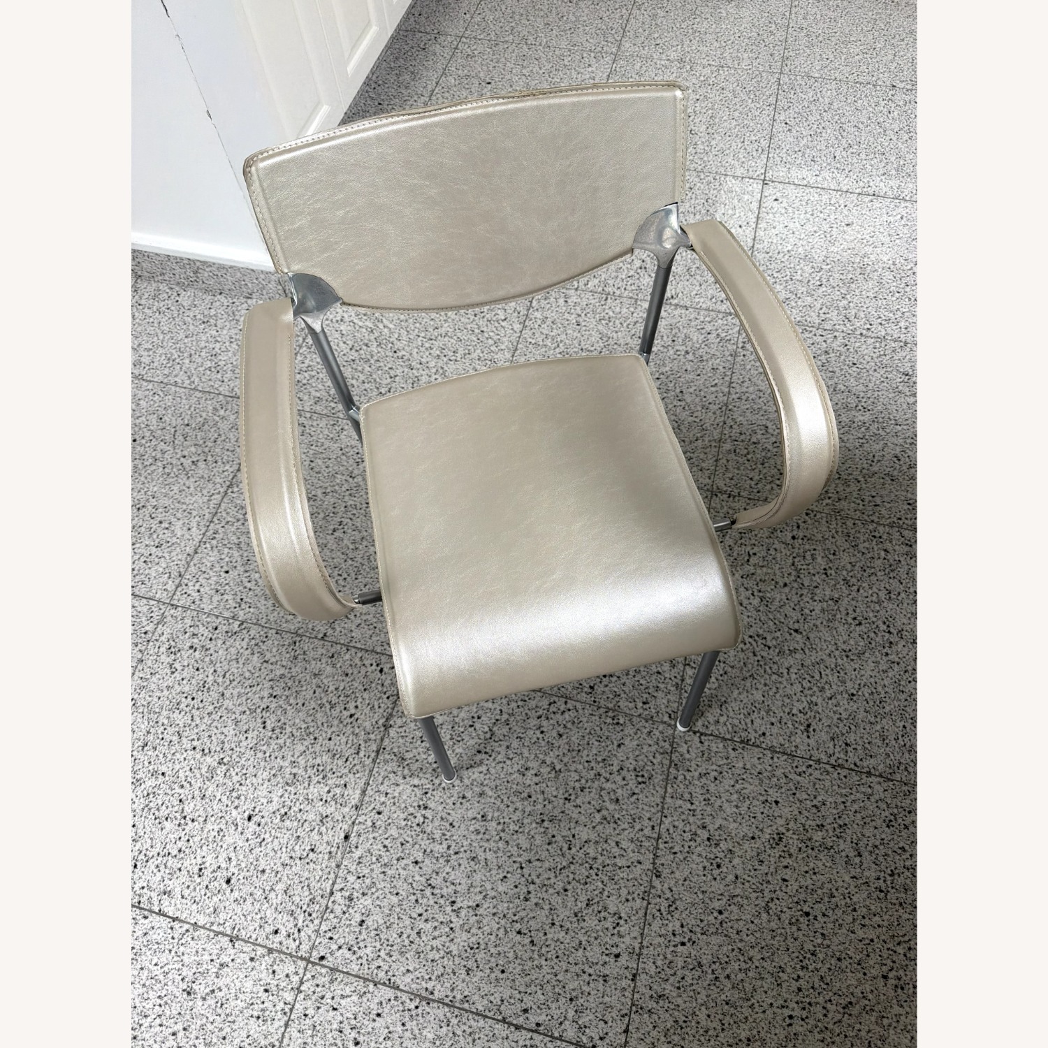 Roche Bobois All-Leather Dining Chairs - image-3