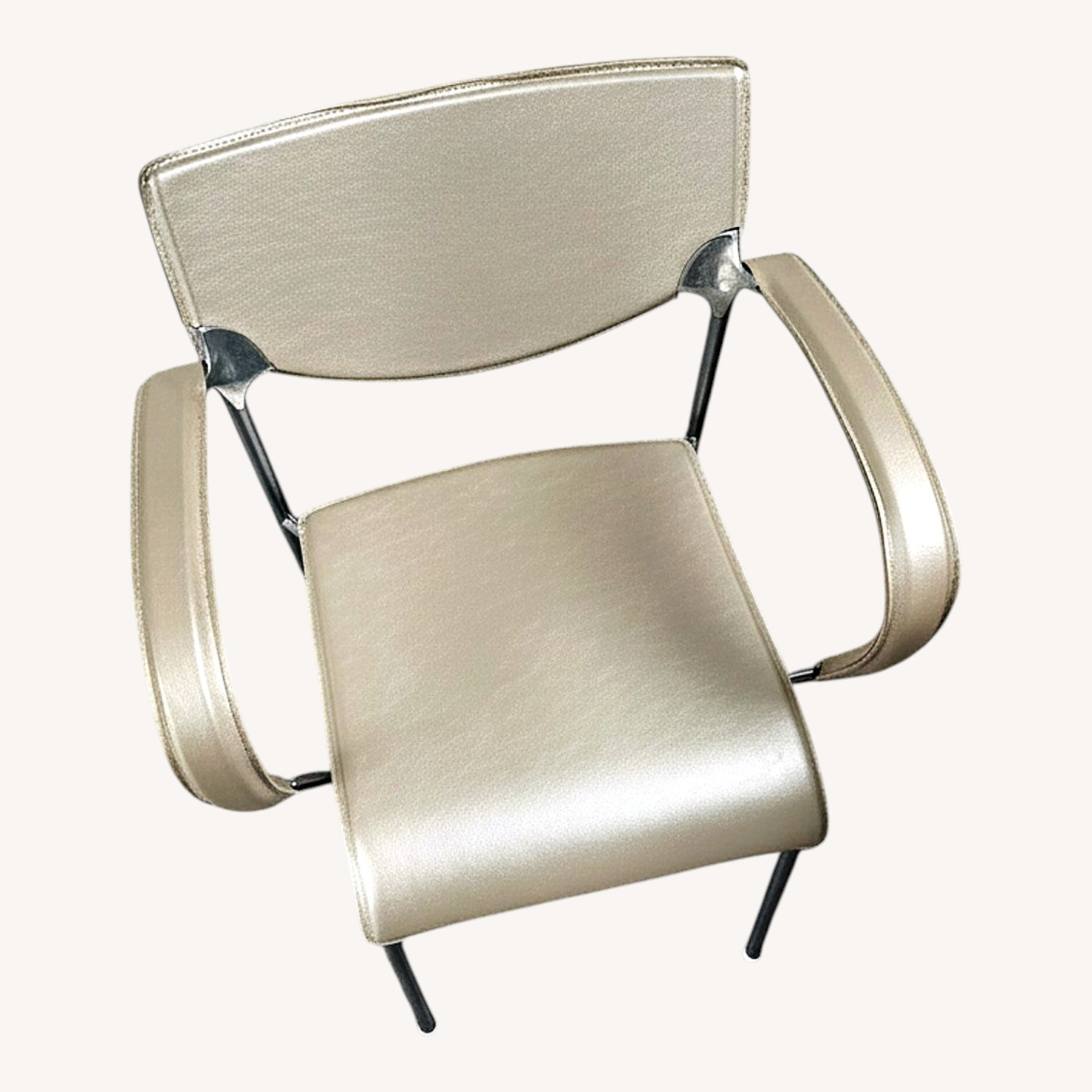 Roche Bobois All-Leather Dining Chairs - image-0