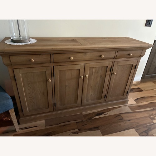 Used Pottery Barn Parkmore Reclaimed Wood Buffet for sale on AptDeco