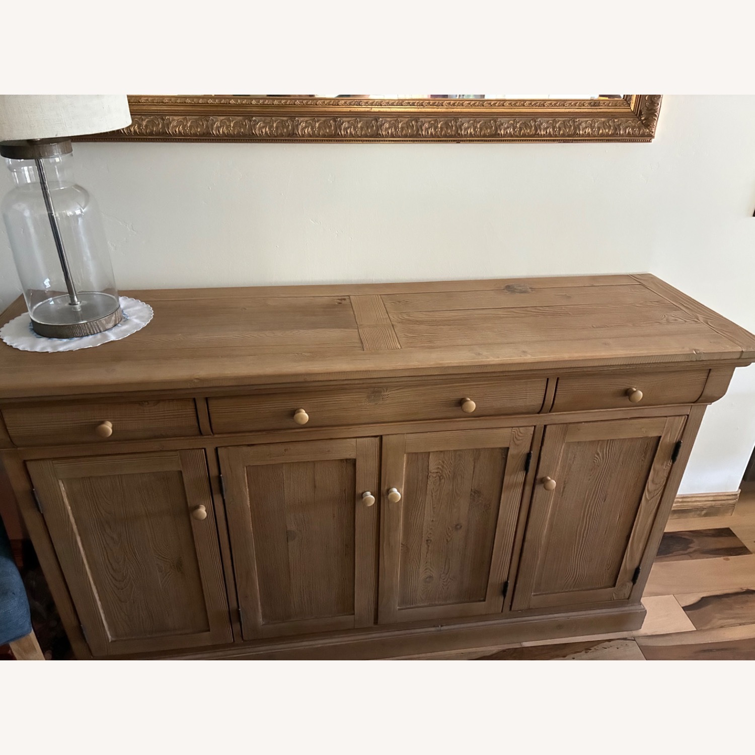 Pottery Barn Parkmore Reclaimed Wood Buffet - image-5
