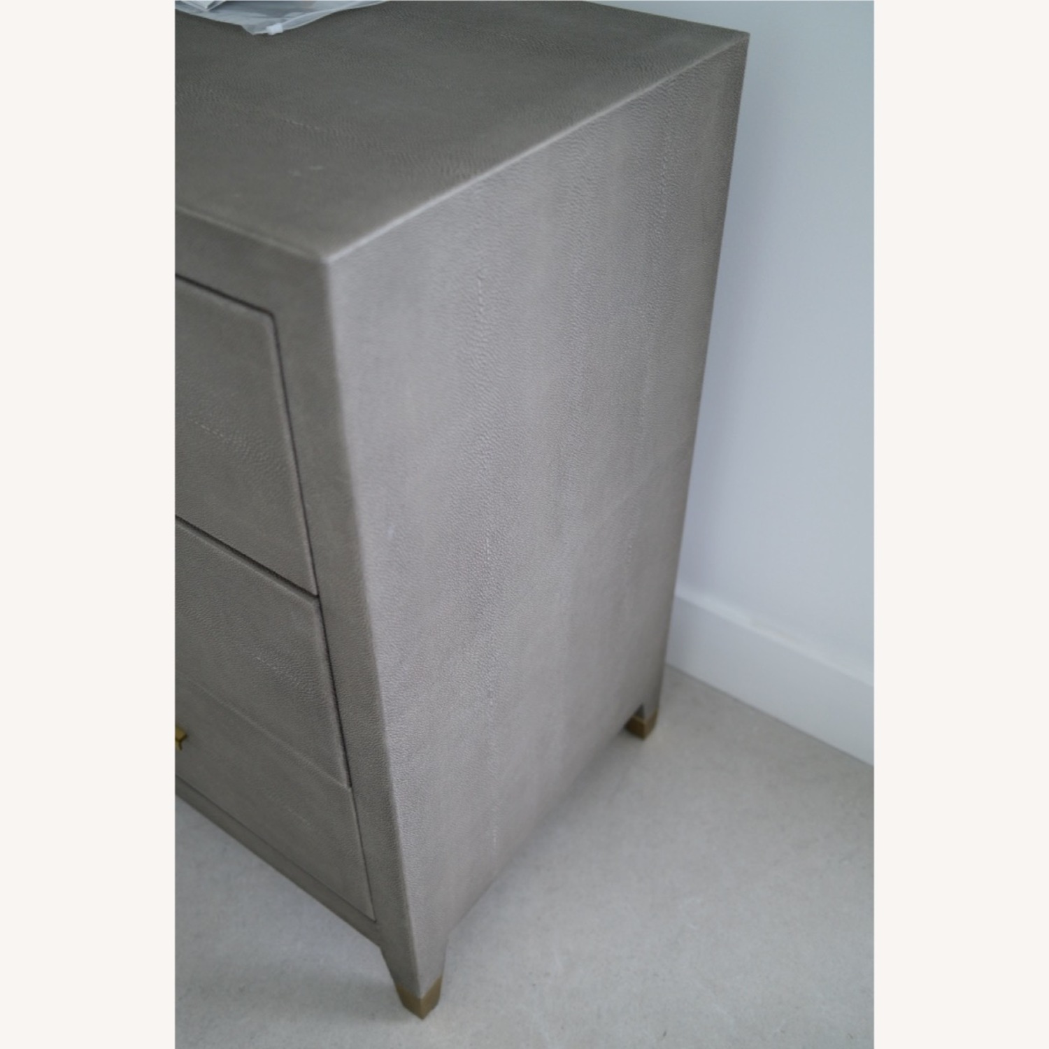 Restoration Hardware Graydon Shagreen 9-Drawer Dresser in Fog - image-6