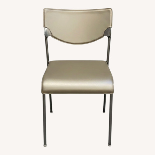 Used Roche Bobois Leather Dining Chairs for sale on AptDeco