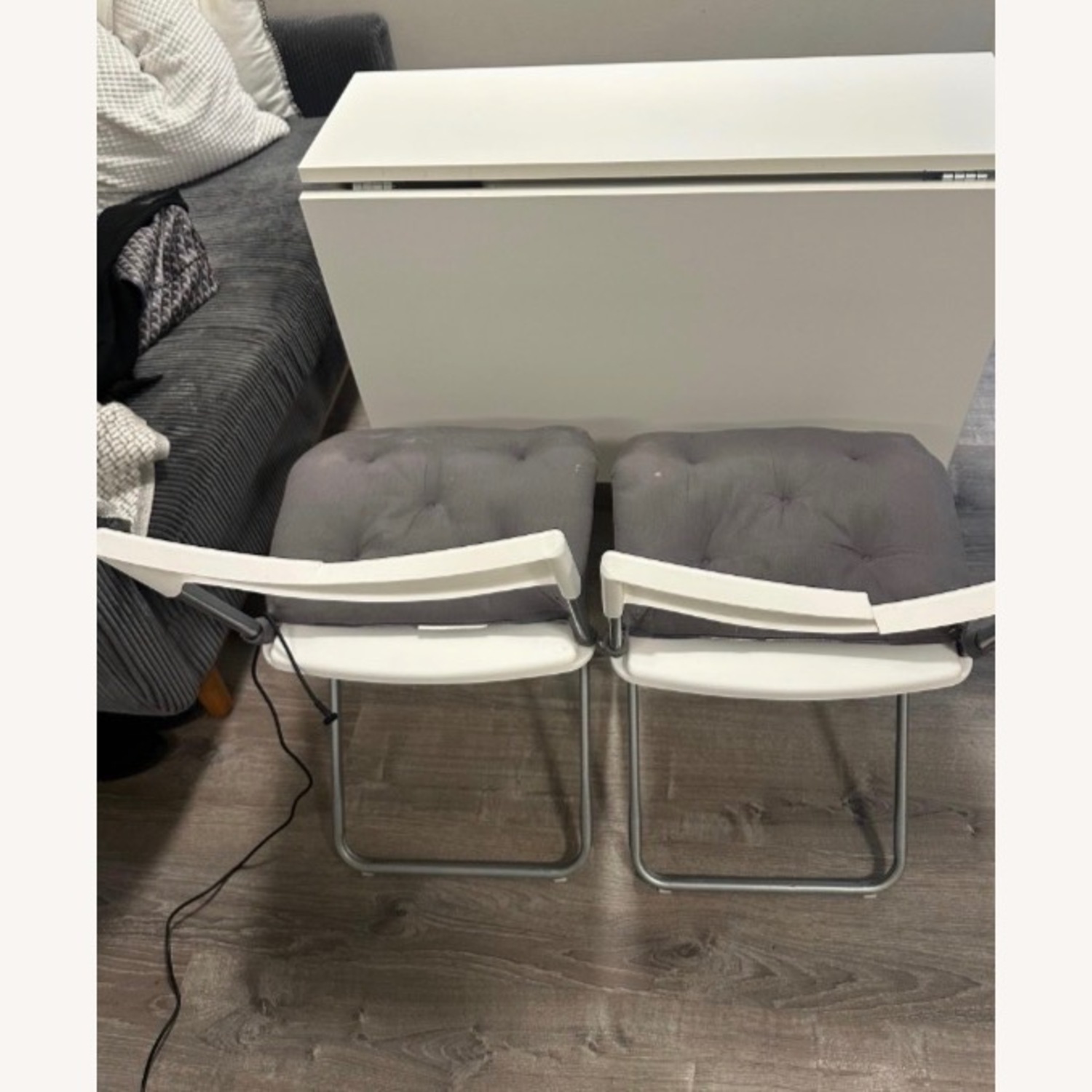 IKEA Kalhall White Wood Dining Table - image-4