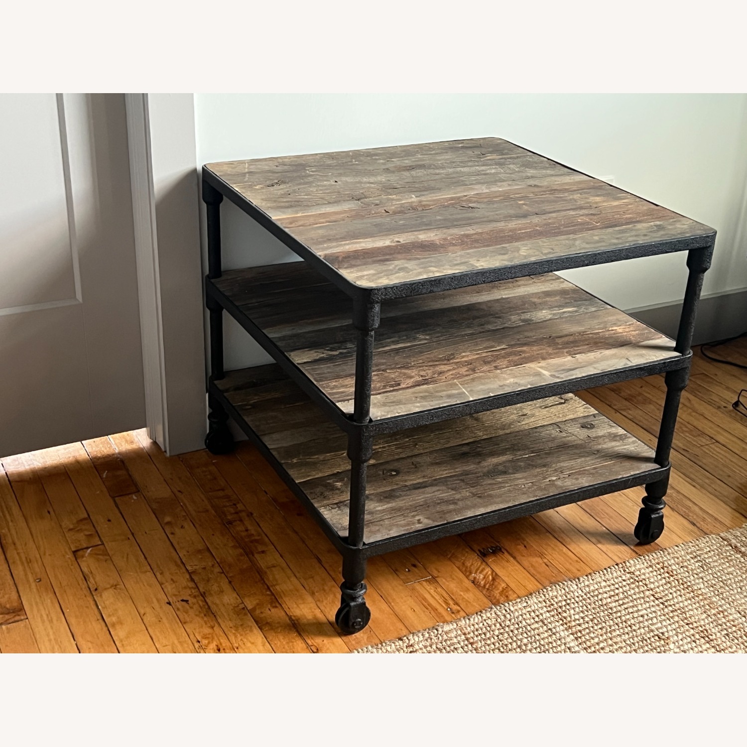 Restoration Hardware Dutch Industrial 28" Side Table - image-3
