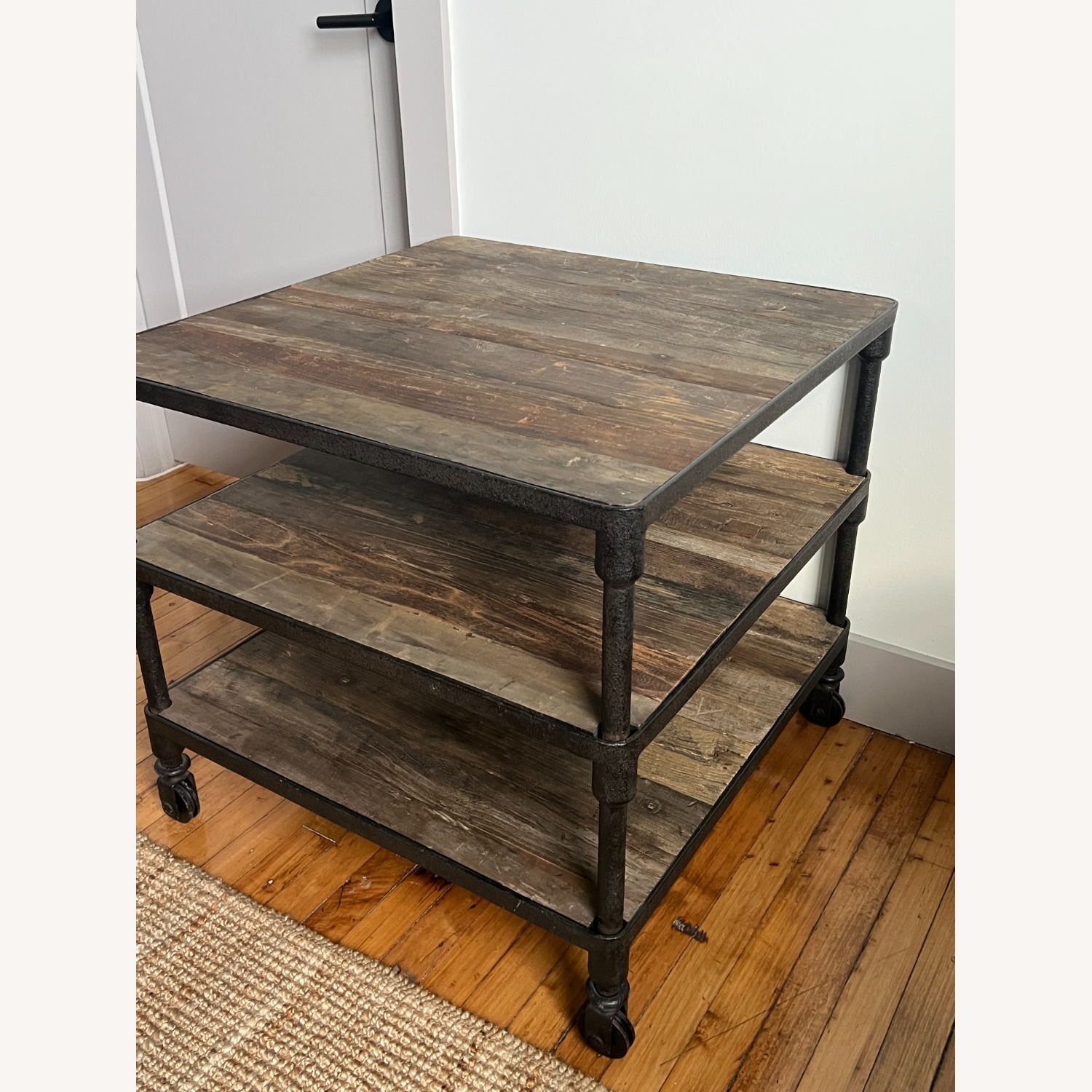 Restoration Hardware Dutch Industrial 28" Side Table - image-2