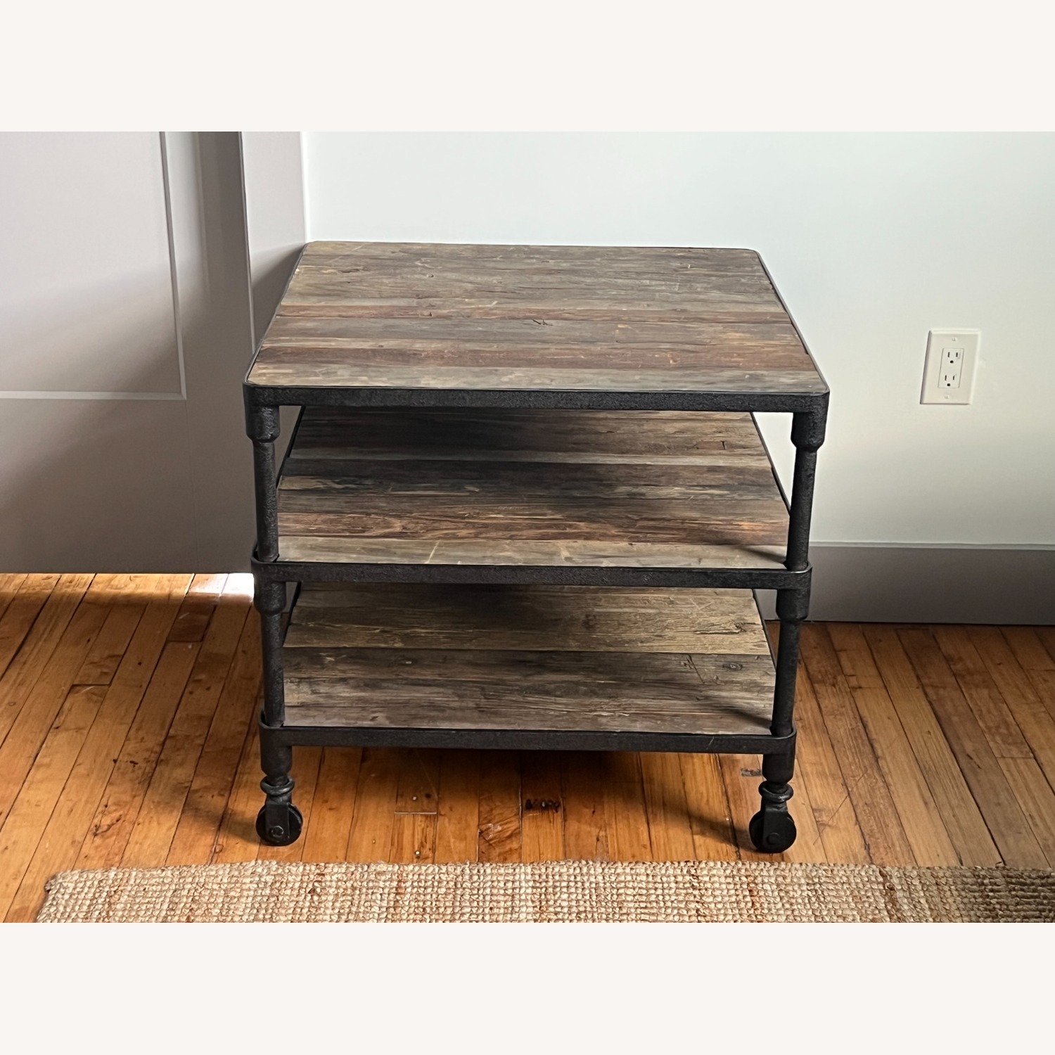 Restoration Hardware Dutch Industrial 28" Side Table - image-1