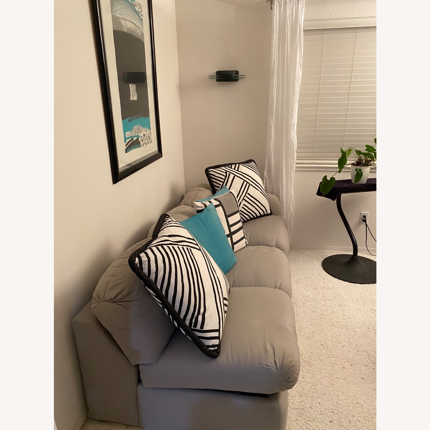 Modern Line Queen Size Sofa Sleeper - image-2