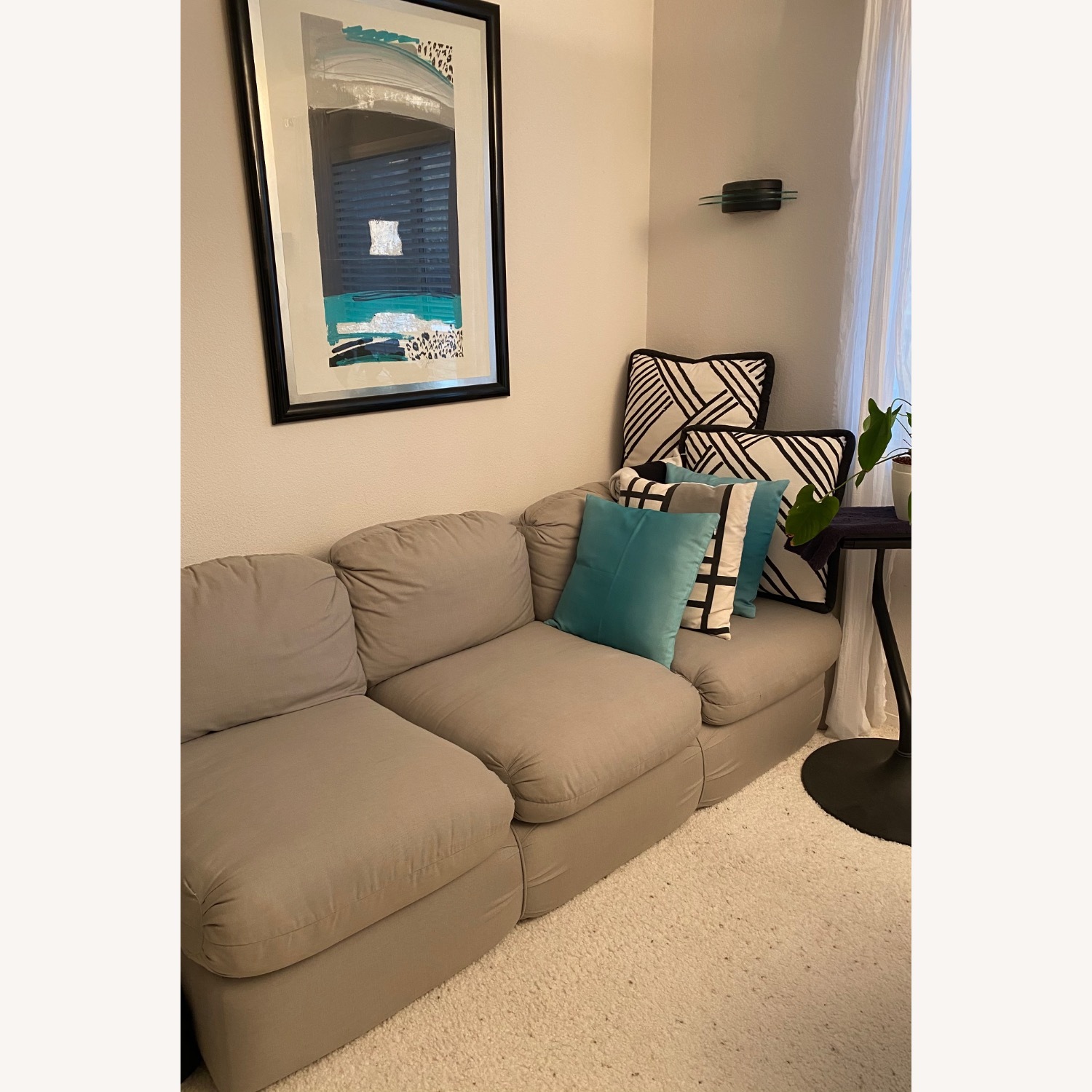 Modern Line Queen Size Sofa Sleeper - image-3