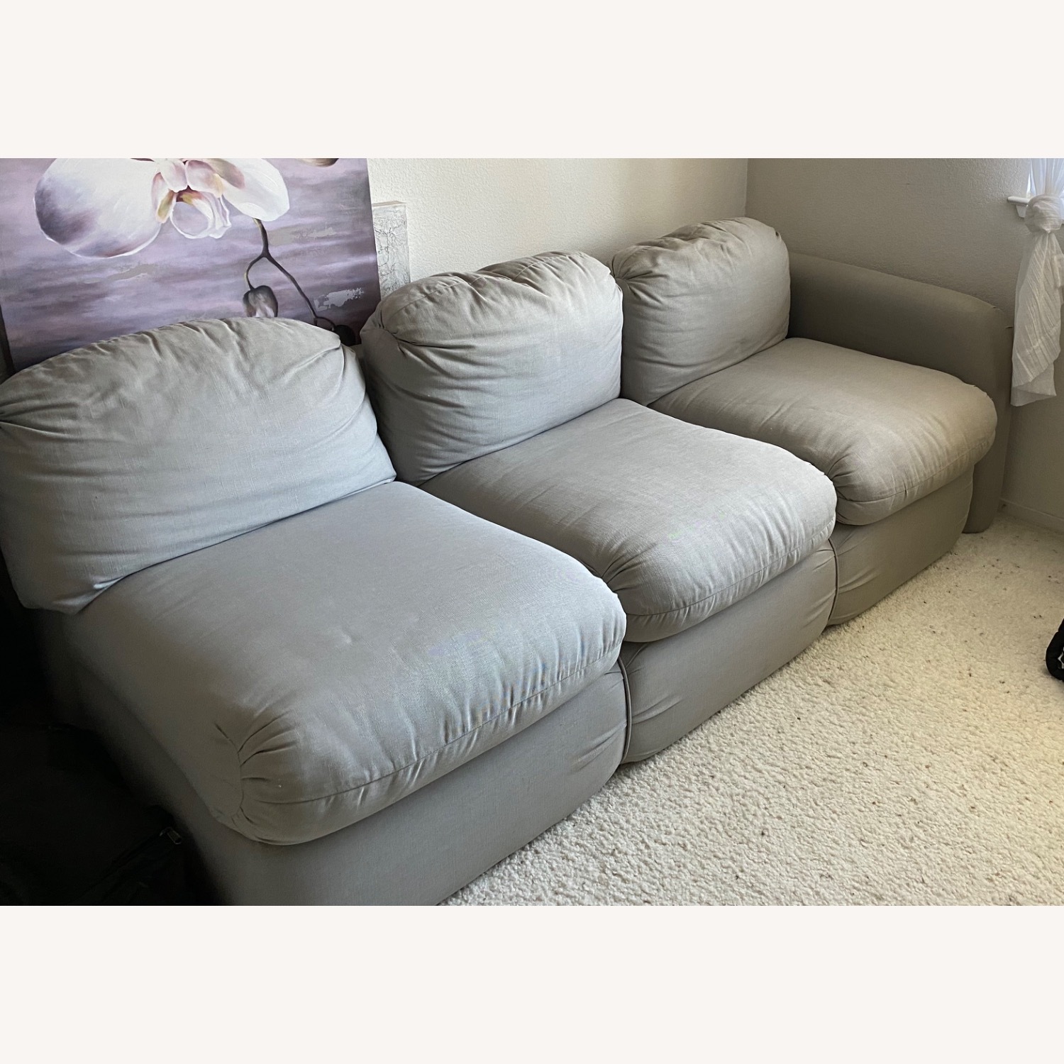 Modern Line Queen Size Sofa Sleeper - image-4