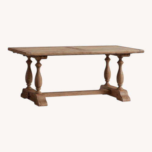 Used Pottery Barn Parkmore Reclaimed Wood Extendable Dining Table for sale on AptDeco