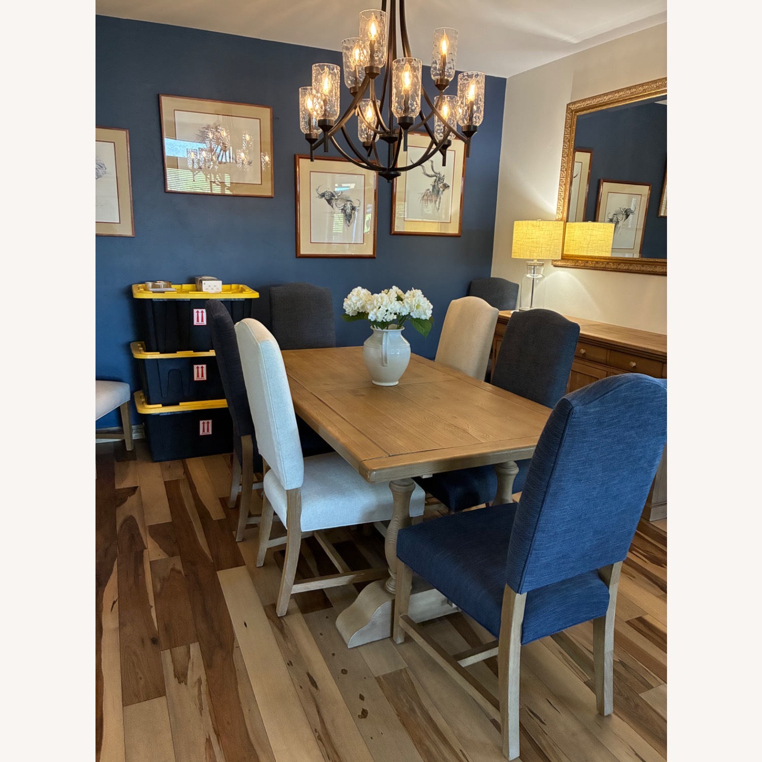 Pottery Barn Parkmore Reclaimed Wood Extendable Dining Table - image-3