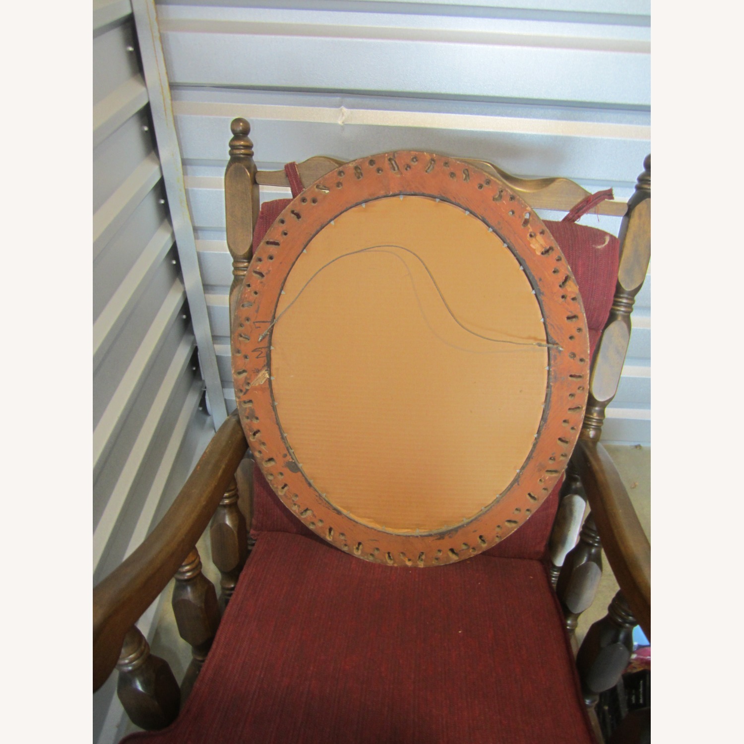 Vintage/Antique Finds Gold Wall Mirror - image-6