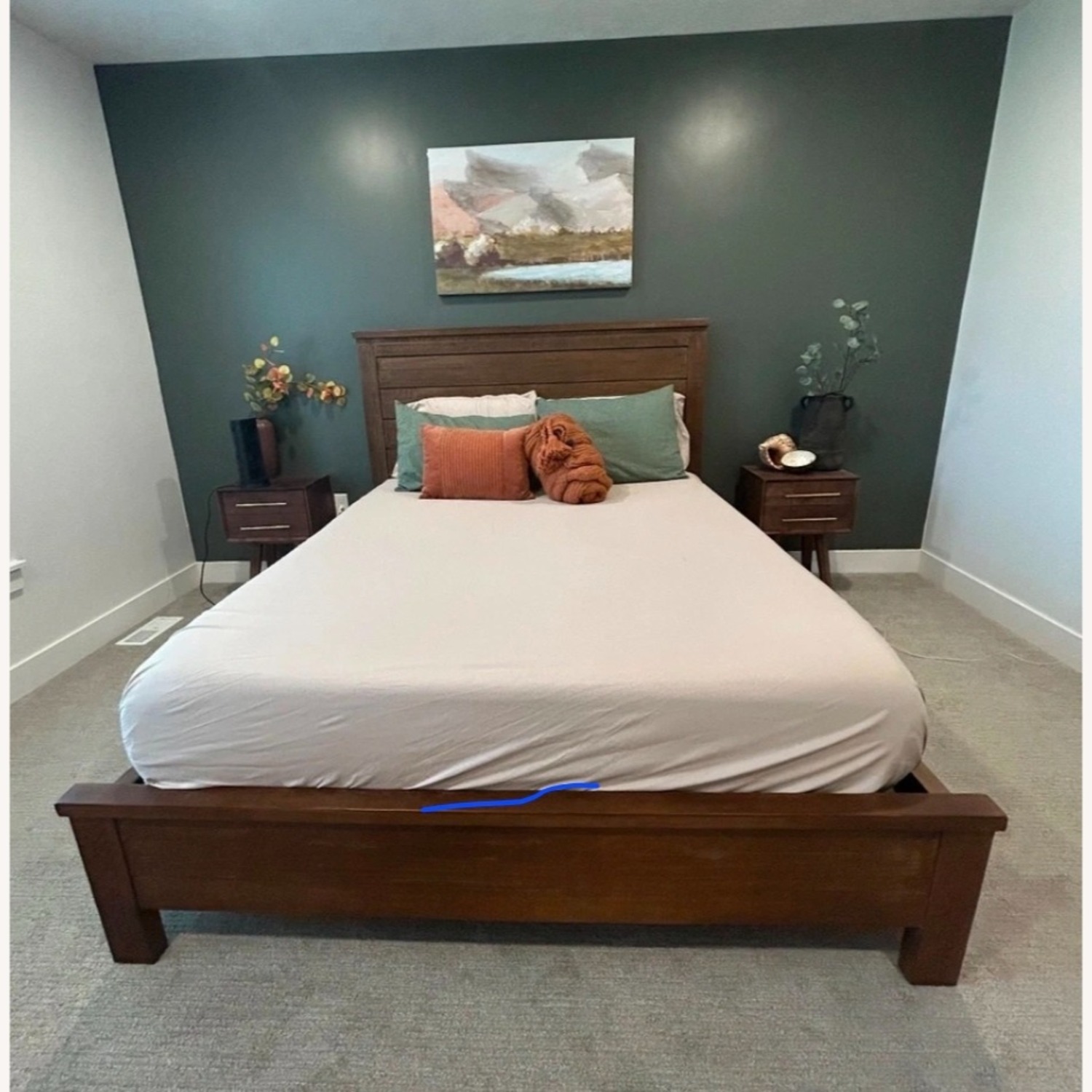 Pottery Barn Sumatra Queen Bed - image-2