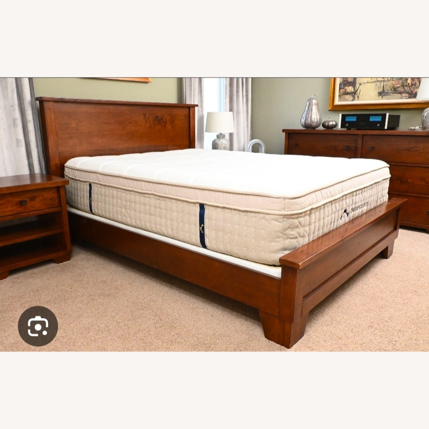 Pottery Barn Sumatra Queen Bed - image-3