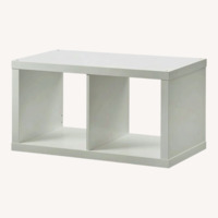 IKEA Kallax White Bookcase