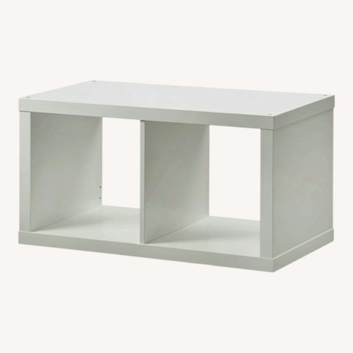 Used IKEA Kallax White Bookcase for sale on AptDeco