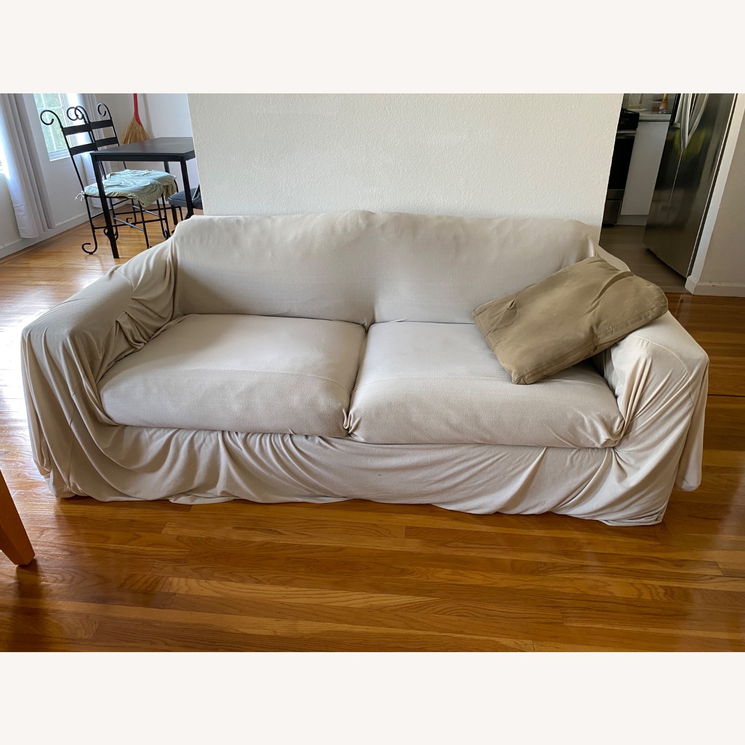 Room & Board Light Brown Fabric 2 Seater Sofa - image-3