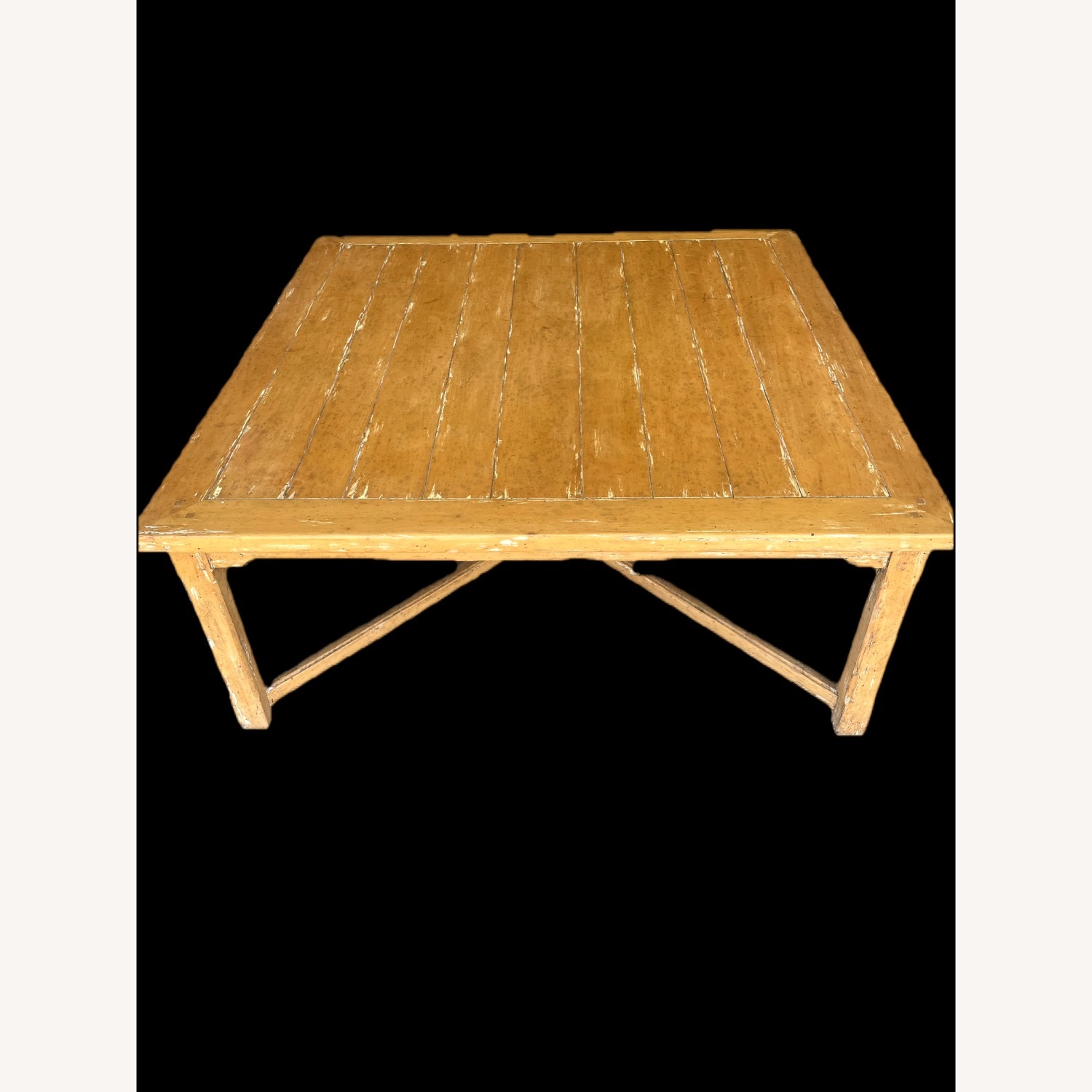 Natural Wood Coffee Table - image-1
