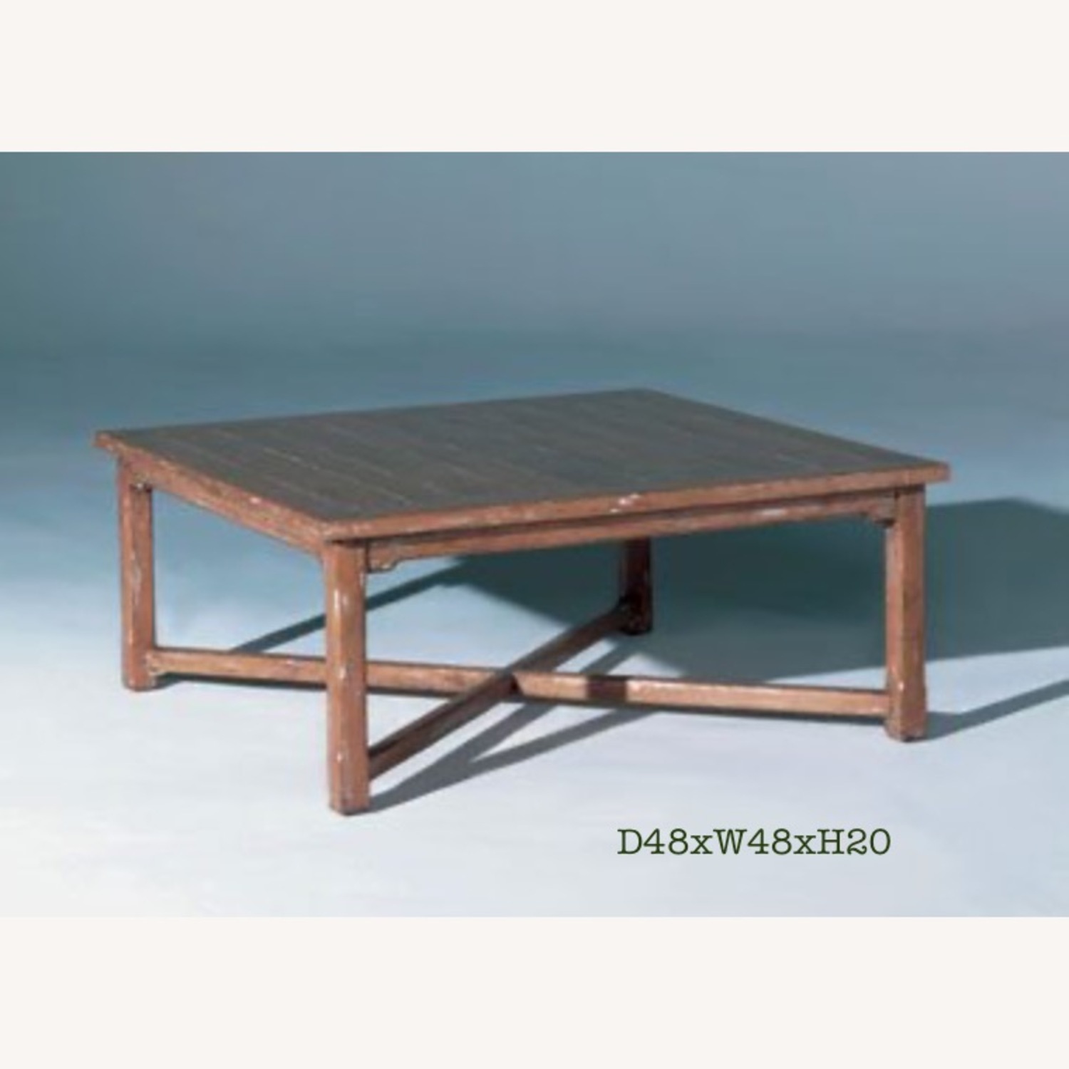 Natural Wood Coffee Table - image-3