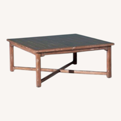 Used Natural Wood Coffee Table for sale on AptDeco
