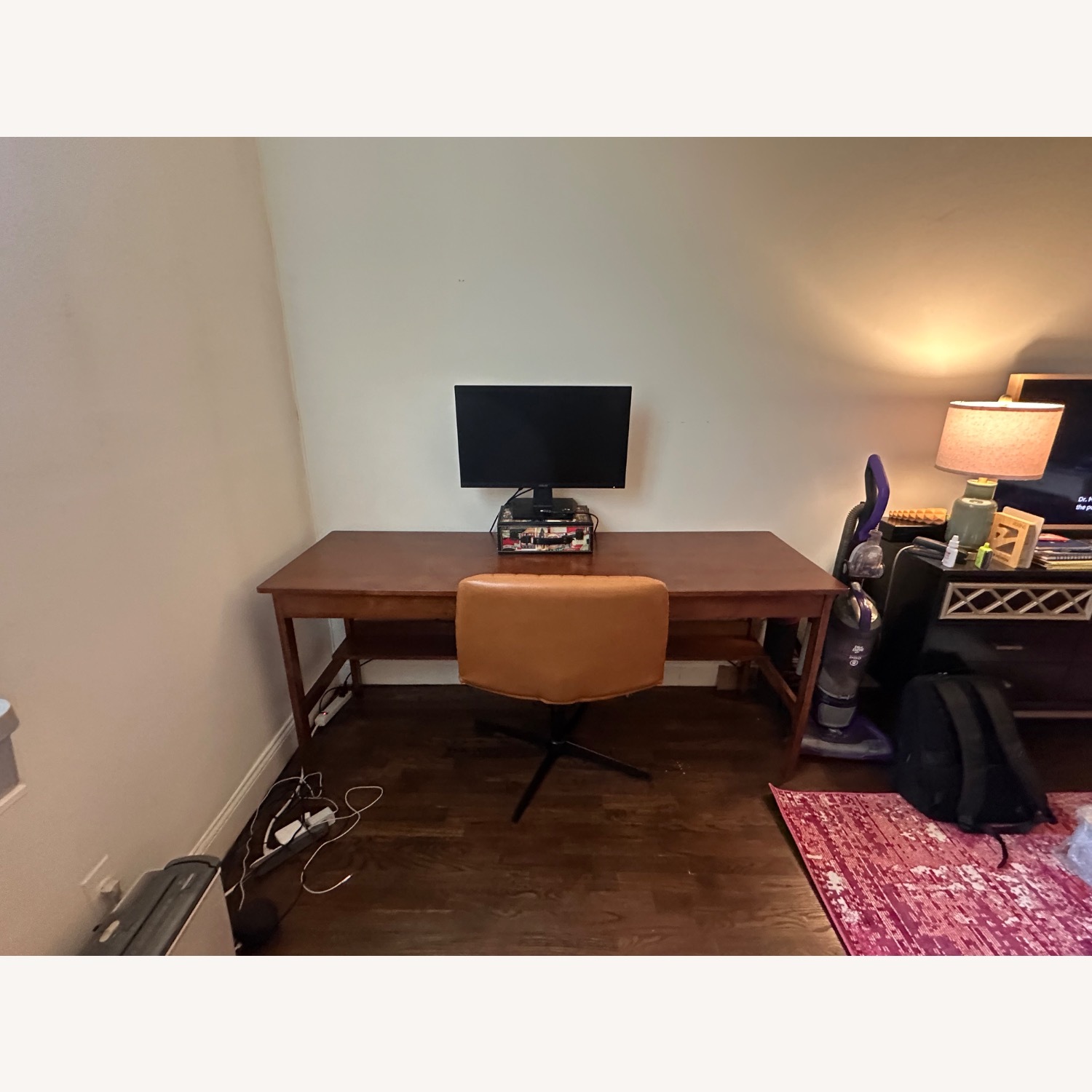 Amazon Light Brown Desk - image-3