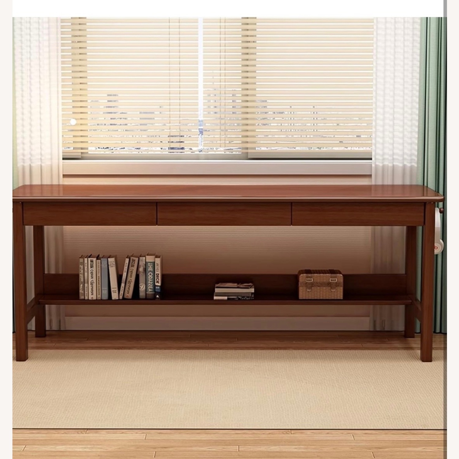 Amazon Light Brown Desk - image-7