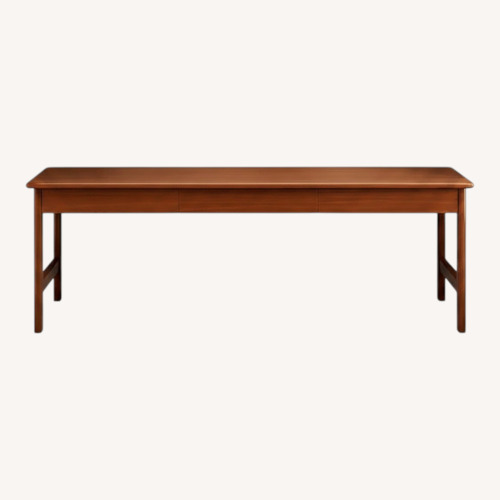 Used Amazon Light Brown Desk for sale on AptDeco