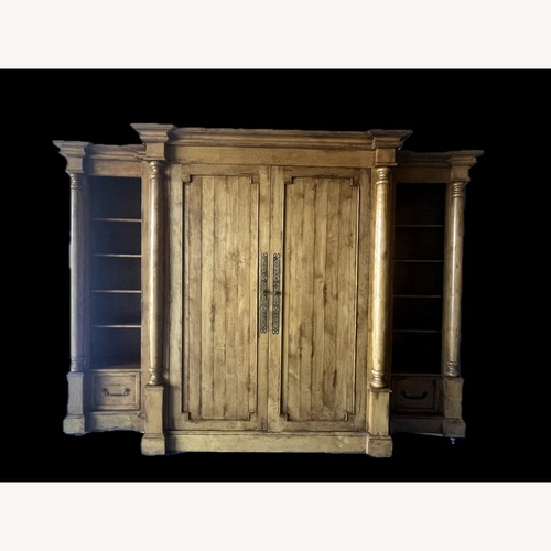 Used Vintage/Antique Light Brown Media Storage for sale on AptDeco