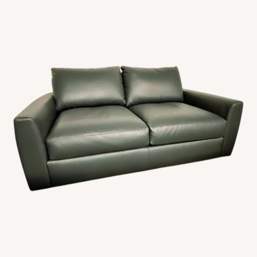Used American Leather Estero Loveseat in Dark Blue  for sale on AptDeco