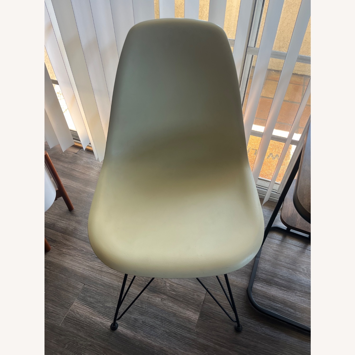 Cream Eames Style Dining Chairs - image-4