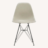 Cream Eames Style Dining Chairs